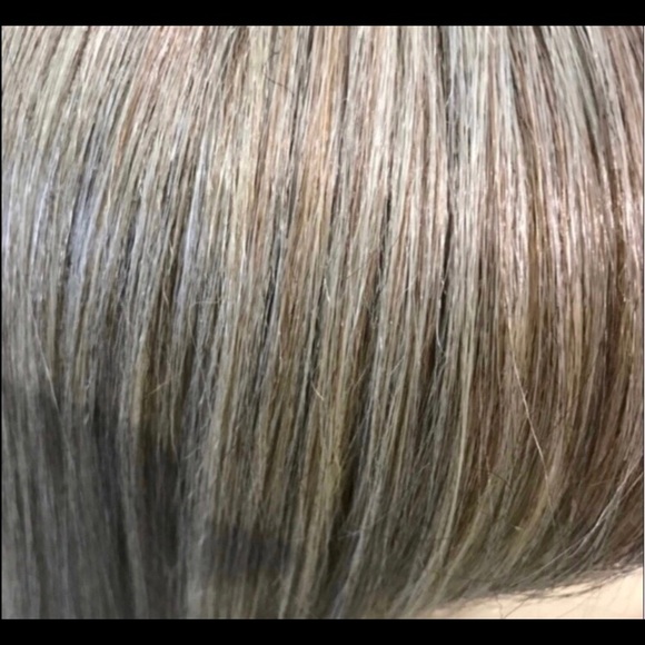 Ash Blonde Clipin 18in 100% Hair Extensions best main image 8